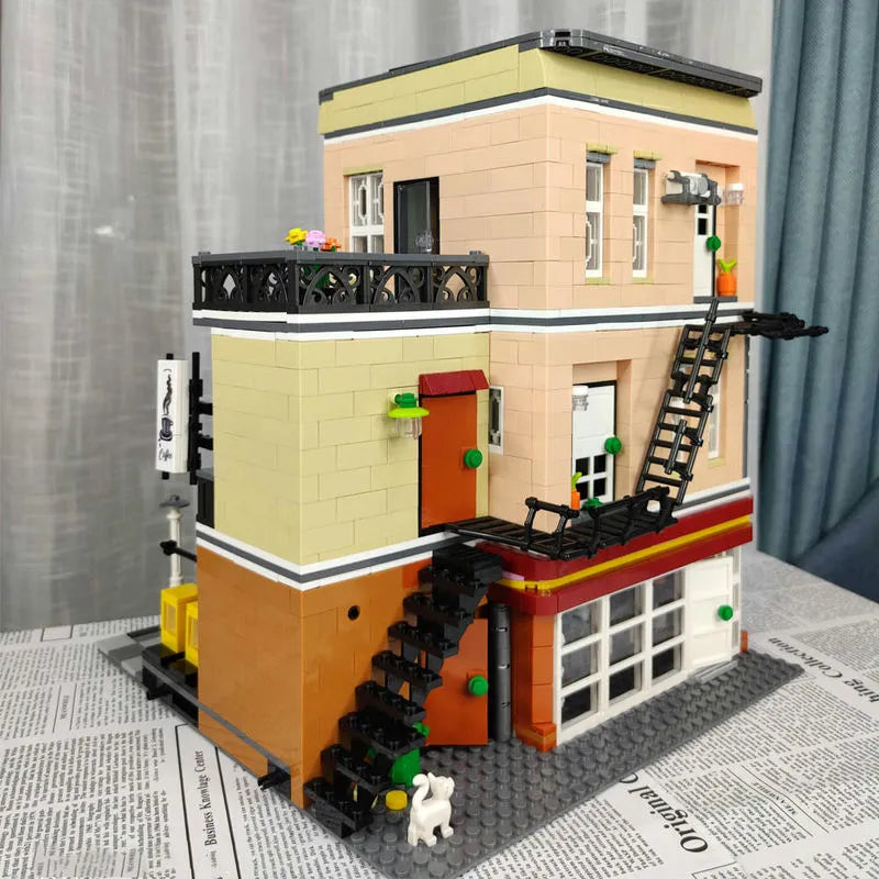 Building Blocks MOC City Street Expert Bakery Shop Bricks Toy 10180 Construction Set Toys - 18