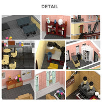 Thumbnail for Building Blocks MOC City Street Expert Bakery Shop Bricks Toy 10180 - 6
