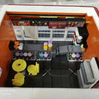 Thumbnail for Building Blocks MOC City Street Expert Bakery Shop Bricks Toy 10180 Construction Set Toys - 12