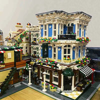 Thumbnail for Building Blocks MOC City Street Expert Queen Bricktoria Bricks Toy 10197 - 6