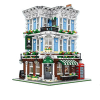 Thumbnail for Building Blocks MOC City Street Expert Queen Bricktoria Bricks Toy 10197 - 1