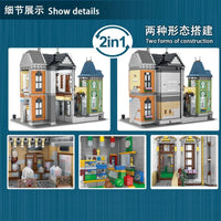 Thumbnail for Building Blocks MOC City Street Expert Toys Store Square Bricks Toy 10190 - 5