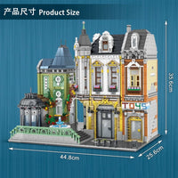 Thumbnail for Building Blocks MOC City Street Expert Toys Store Square Bricks Toy 10190 - 3