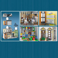 Thumbnail for Building Blocks MOC City Street Expert Toys Store Square Bricks Toy 10190 - 6