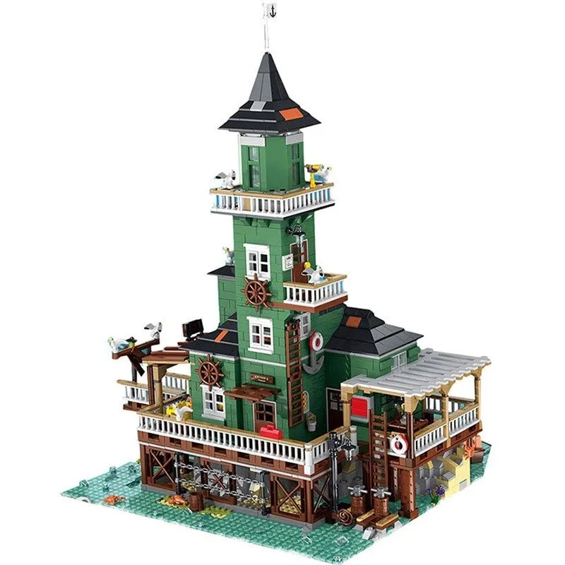 Building Blocks MOC Creator Expert City Old Lighthouse Bricks Toy 30105 - 1