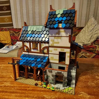Thumbnail for Building Blocks MOC Creator Expert Medieval Town Stable Bricks Toy 50105 - 8