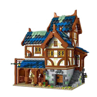 Thumbnail for Building Blocks MOC Creator Expert Medieval Town Stable Bricks Toy 50105 - 1
