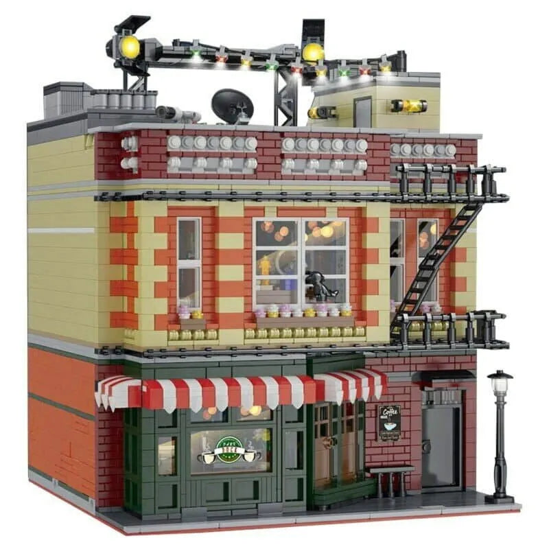 Building Blocks MOC Expert 10189 Central Perk Big Bang Theory Bricks Toys - 1