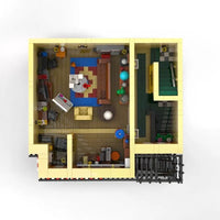 Thumbnail for Building Blocks MOC Expert 10189 Central Perk Big Bang Theory Bricks Toys - 16