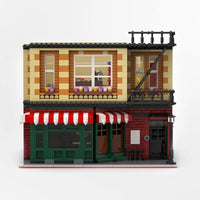 Thumbnail for Building Blocks MOC Expert 10189 Central Perk Big Bang Theory Bricks Toys - 5