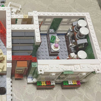 Thumbnail for Building Blocks MOC Expert Street City Post Office Bricks Toy 10198 - 10
