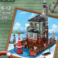 Thumbnail for Building Blocks MOC Street Expert The City Diving Shop Bricks Toy 30104 Construction Set Toys - 2