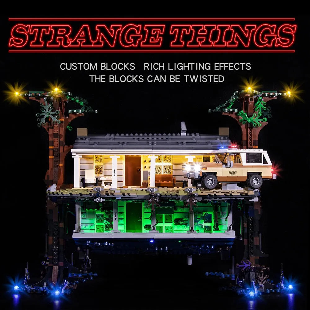 Stranger Things Led DIY LED Light for Stranger Things Building Set