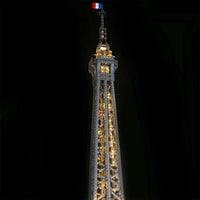 Thumbnail for Lights Set DIY LED Light Kit For Creator 10307 The Eiffel Tower Construction Set Toys - 8