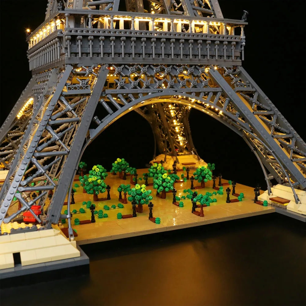 Lights Set DIY LED Light Kit For Creator 10307 The Eiffel Tower Construction Set Toys - 10
