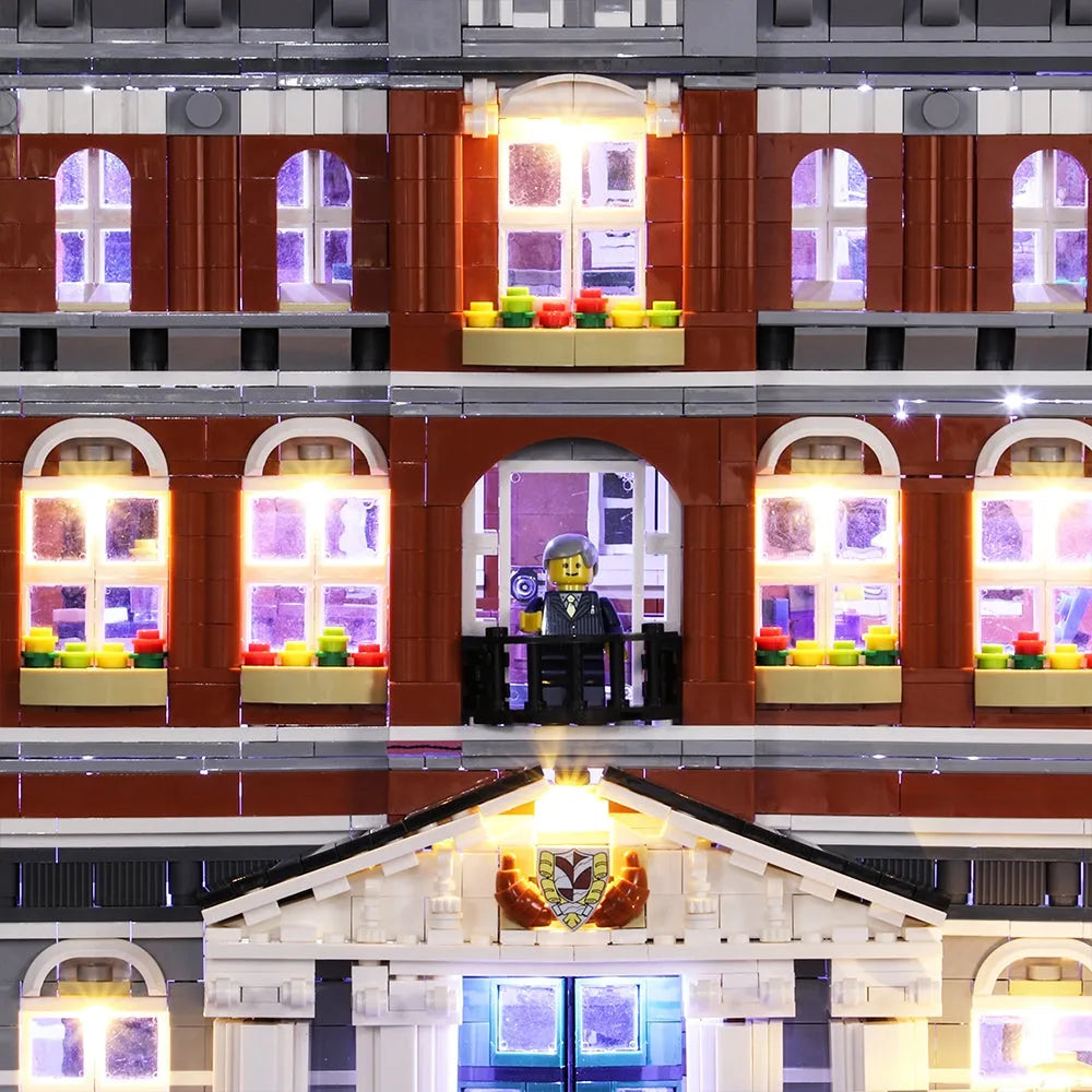 DIY LED Light Set For 10224 Town Hall