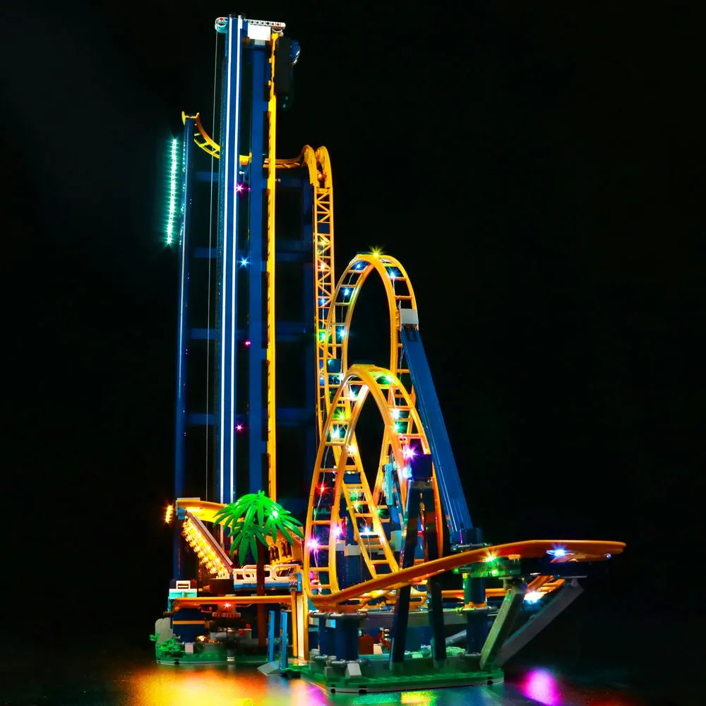 Lights Set DIY LED Light Set For 10303 Loop Roller Coaster - 2