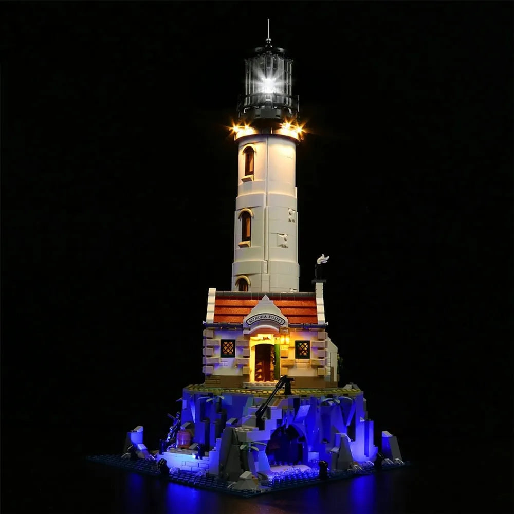 Lights Set DIY LED Light For 21335 The Electric Lighthouse - 2