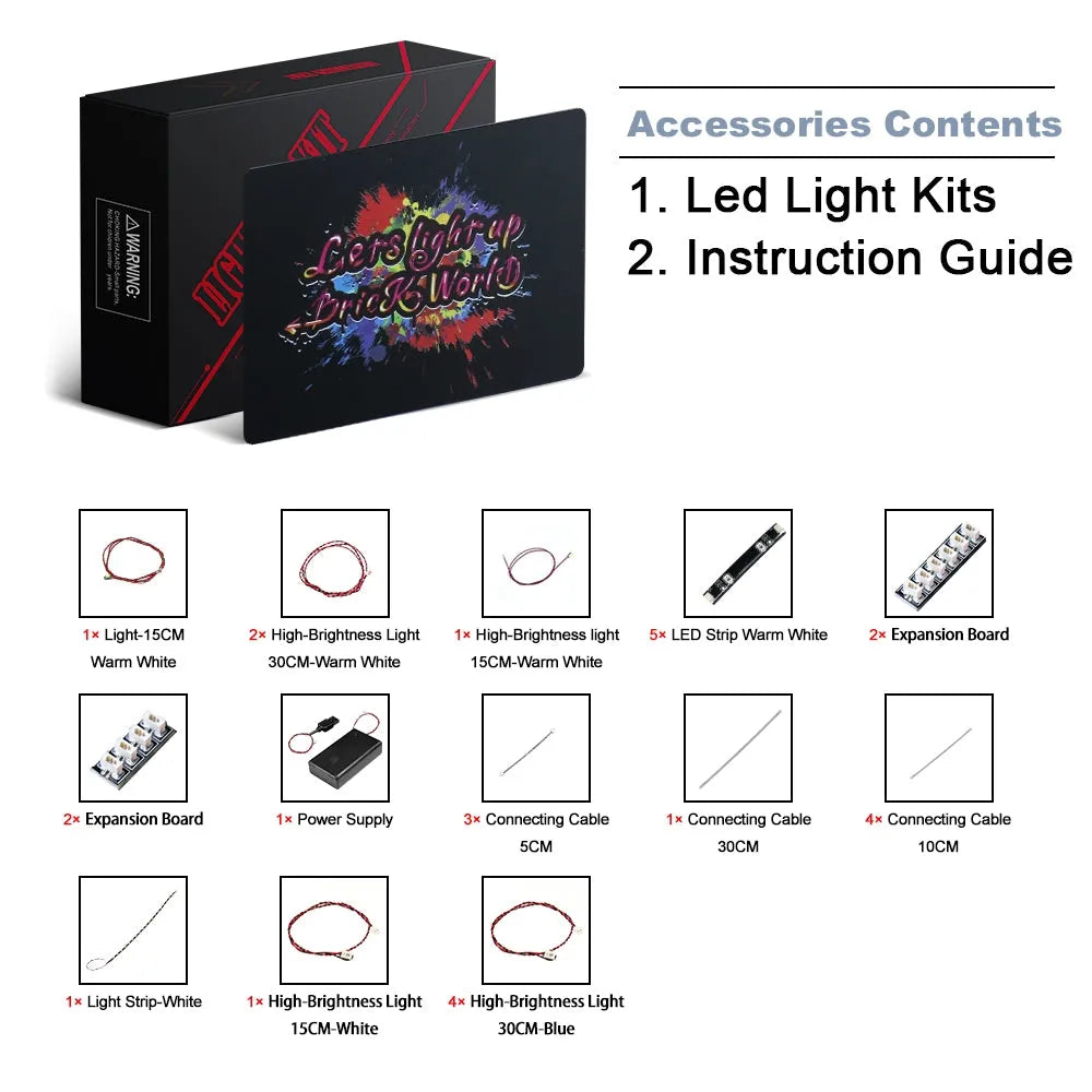 Lights Set DIY LED Light Set For 21335 The Electric Lighthouse - 9