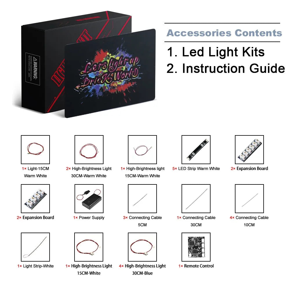 Lights Set DIY LED Light Set For 21335 The Electric Lighthouse - 10