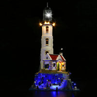 Thumbnail for Lights Set DIY LED Light For 21335 The Electric Lighthouse - 4