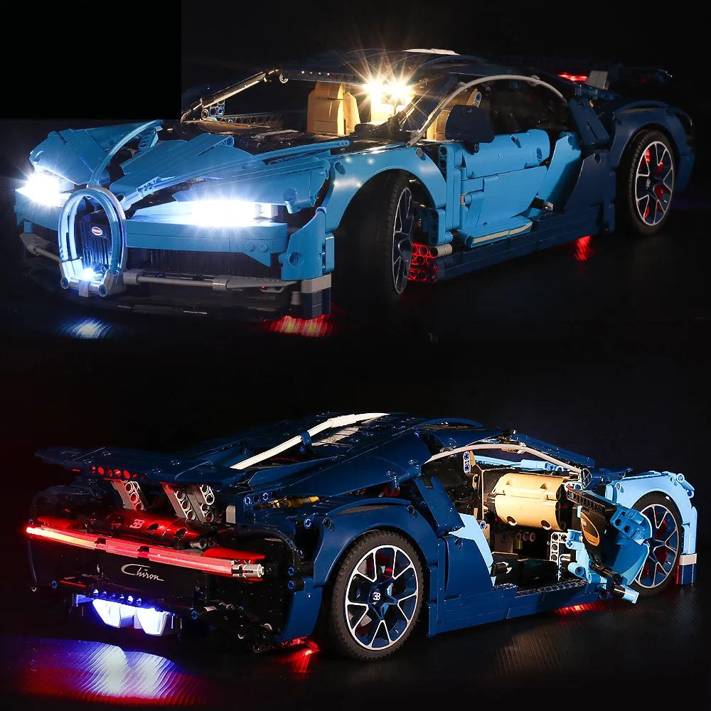 Lights Set DIY LED Light Set For 42083 Bugatti Chiron Construction Set Toys - 1