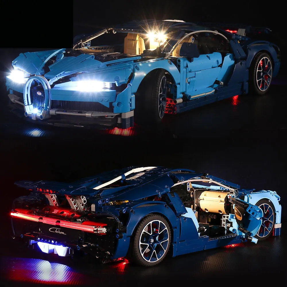 Lights Set DIY LED Light For 42083 Bugatti Chiron - 1