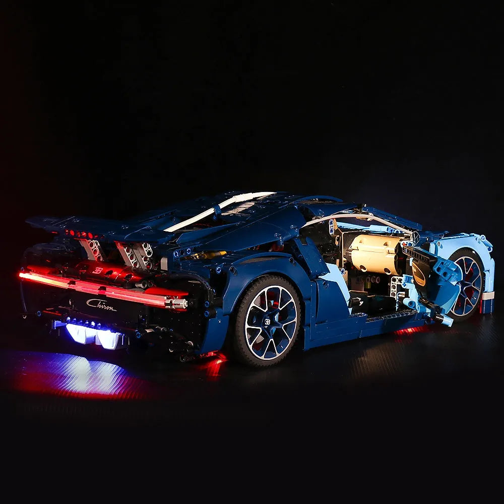 Lights Set DIY LED Light Set For 42083 Bugatti Chiron Construction Set Toys - 7