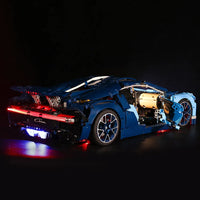 Thumbnail for Lights Set DIY LED Light For 42083 Bugatti Chiron - 7