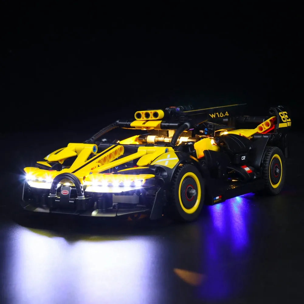 Lights Set DIY LED Light Set For 42151 Bugatti Bolide Construction Set Toys - 7