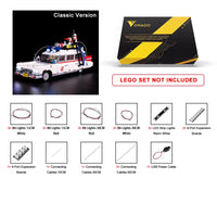 Thumbnail for Lights Set DIY LED Lights Set For Creator 10274 Ghostbusters Ecto-1 Car Construction Set Toys - 12