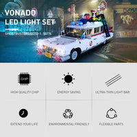 Thumbnail for Lights Set DIY LED Lights Set For Creator 10274 Ghostbusters Ecto-1 Car Construction Set Toys - 2