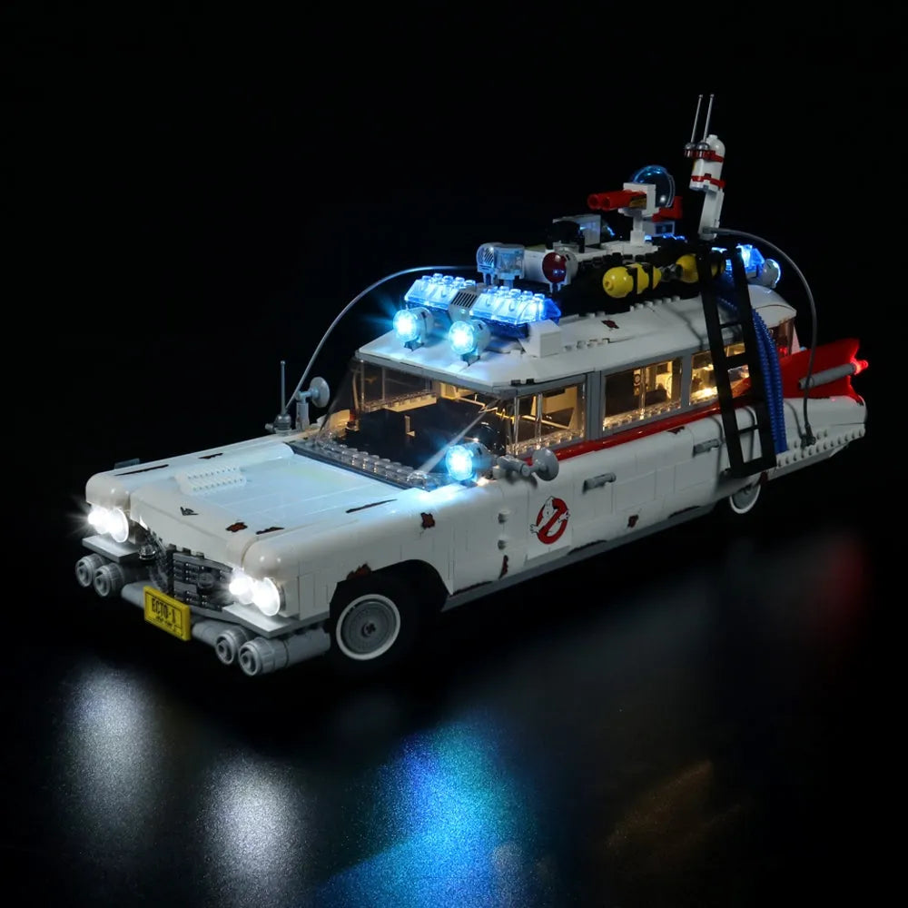Lights Set DIY LED Lights Set For Creator 10274 Ghostbusters Ecto-1 Car Construction Set Toys - 9