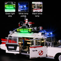 Thumbnail for Lights Set DIY LED Lights Set For Creator 10274 Ghostbusters Ecto-1 Car Construction Set Toys - 7