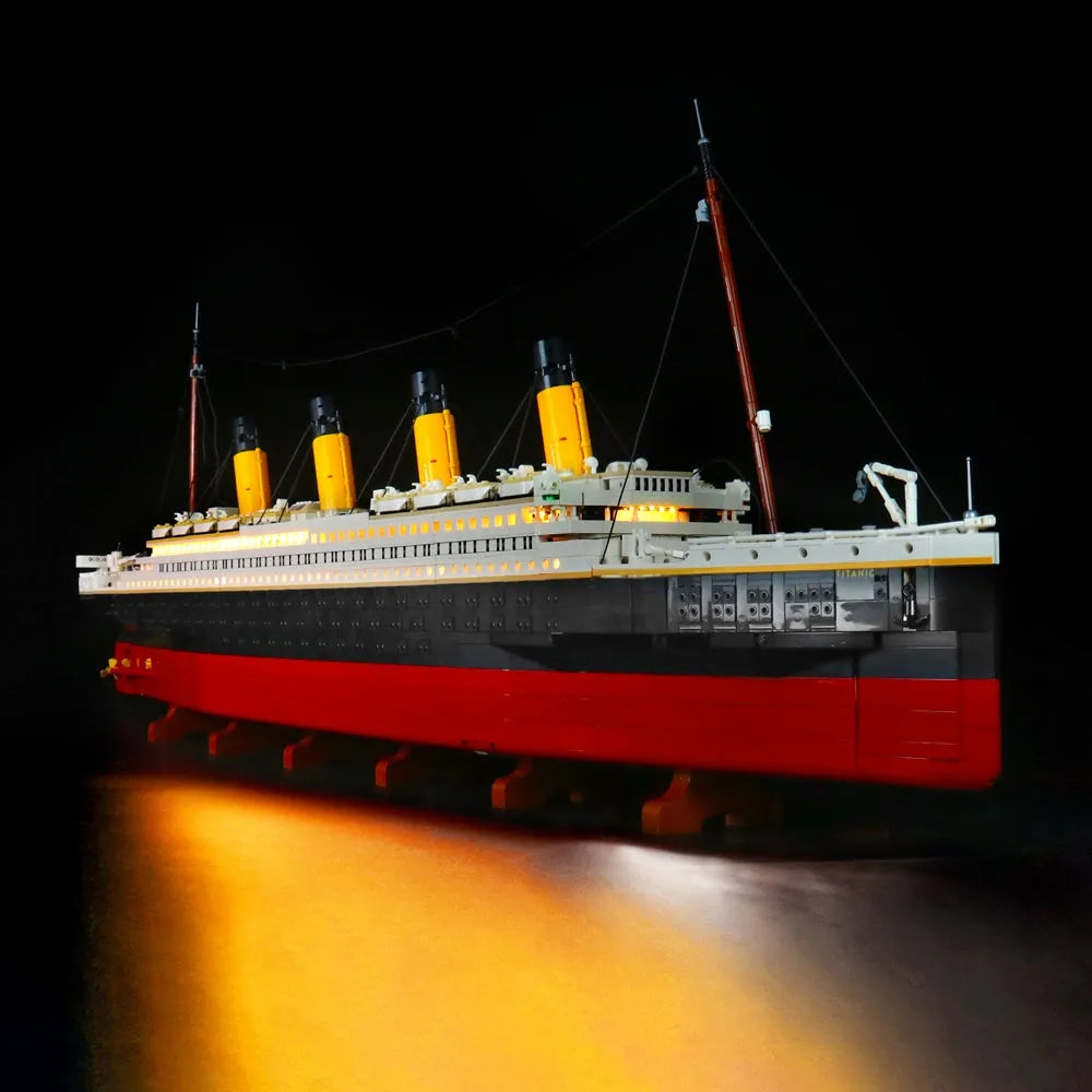 Lights Set DIY LED Lights Set For Creator 10294 Titanic Ship Construction Set Toys - 1
