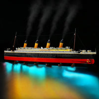 Thumbnail for Lights Set DIY LED Lights Set For Creator 10294 Titanic Ship Construction Set Toys - 16