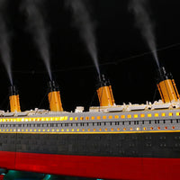 Thumbnail for Lights Set DIY LED Lights Set For Creator 10294 Titanic Ship Construction Set Toys - 5