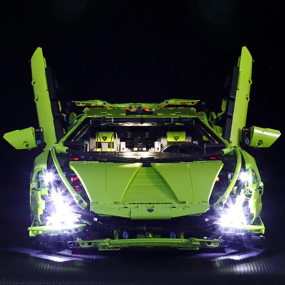 Lights Set LED Light For 42115 Lamborghini Sian FKP 37 - 12