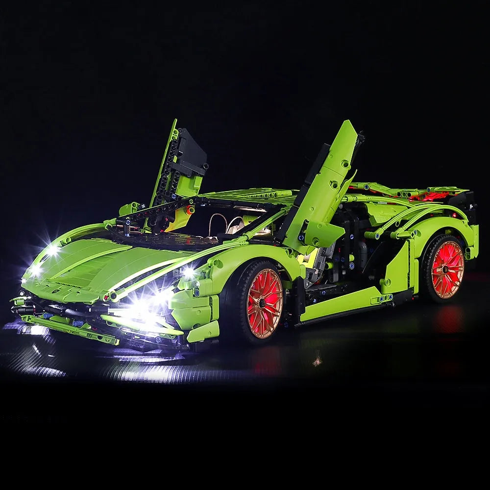Lights Set LED Light For 42115 Lamborghini Sian FKP 37 - 10