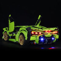 Thumbnail for Lights Set LED Light For 42115 Lamborghini Sian FKP 37 - 11