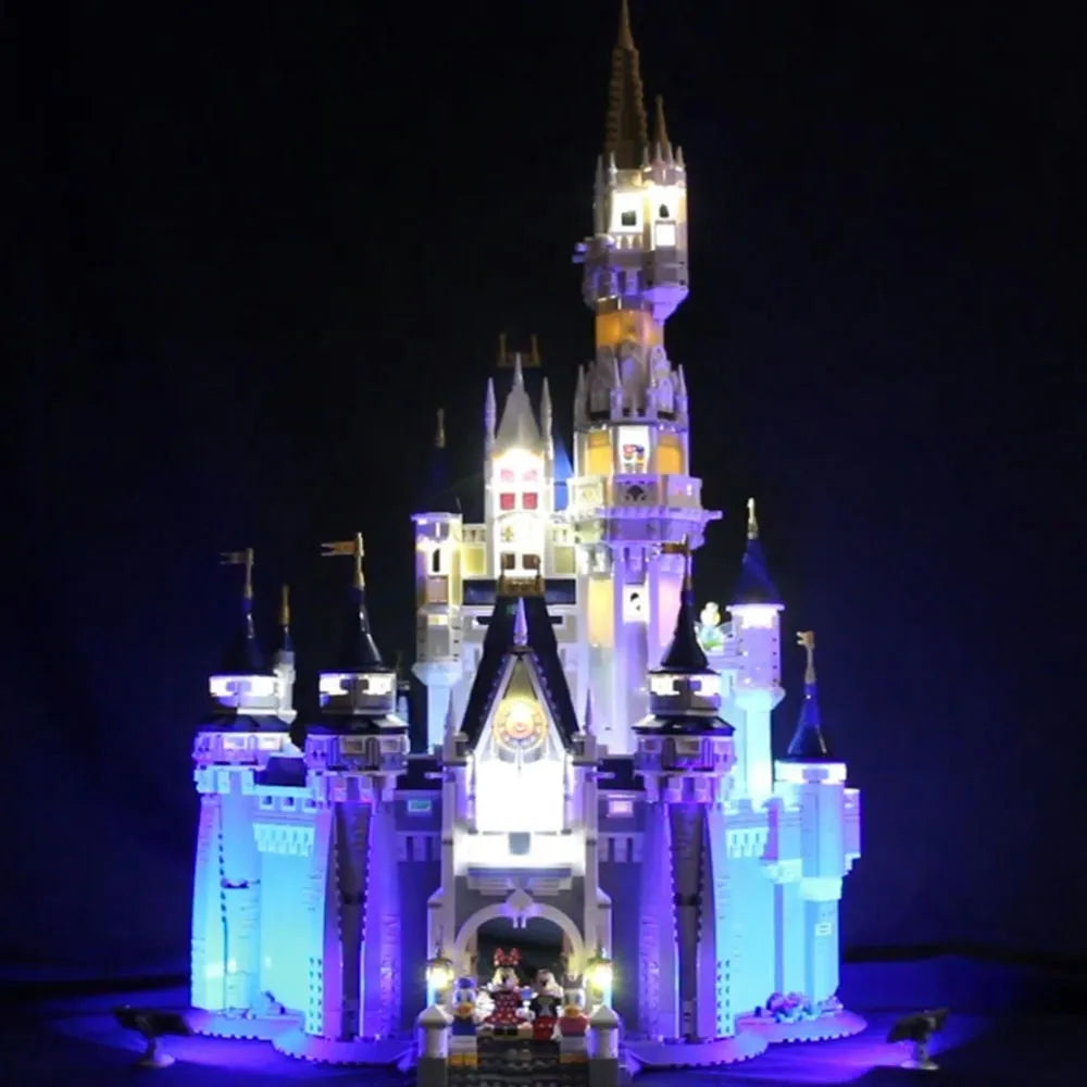 Lights Set Led Light For 71040 Cinderella Princess Castle Construction Set Toys - 1