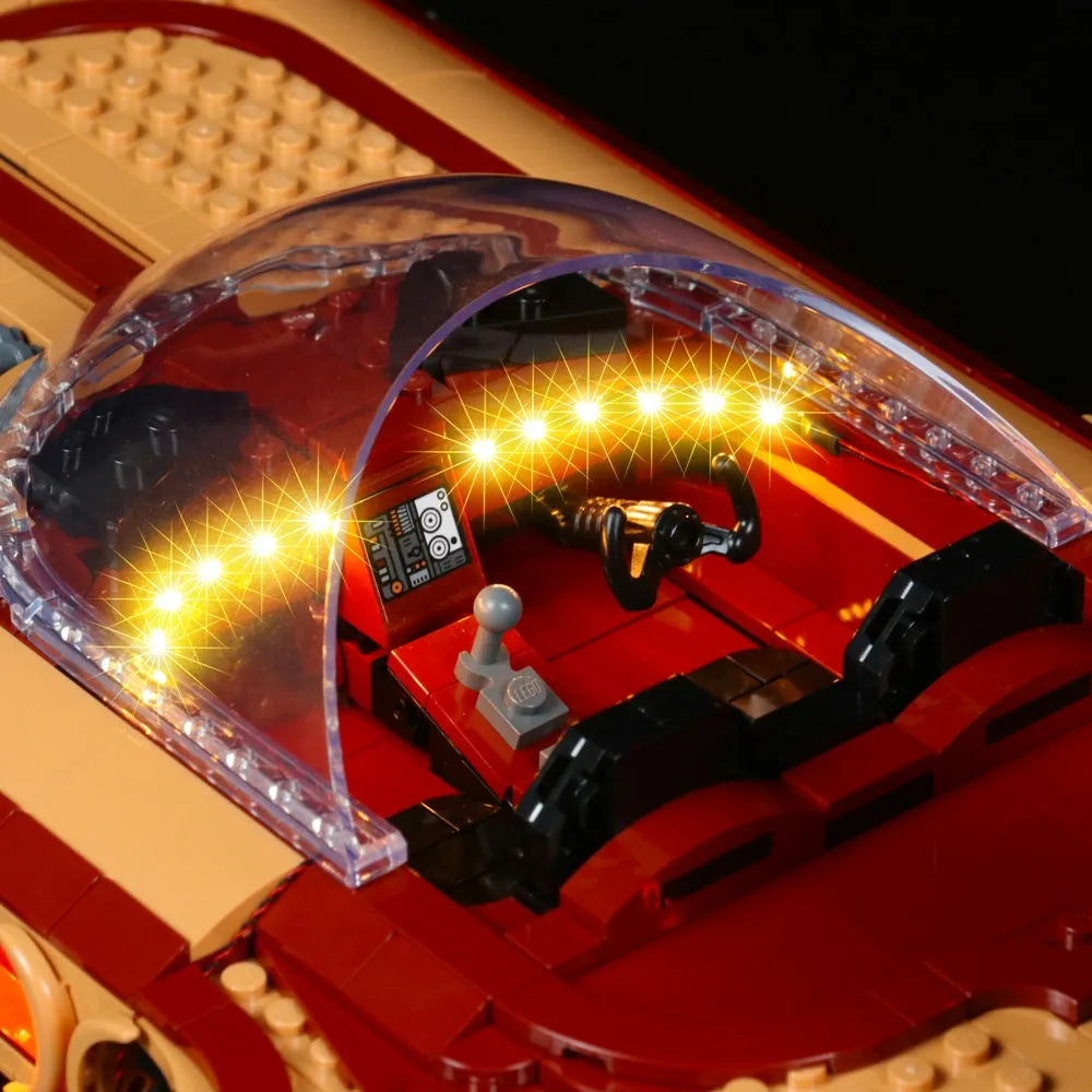 Lights Set LED Light Kit For Star Wars 75341 Landspeeder Construction Set Toys - 4
