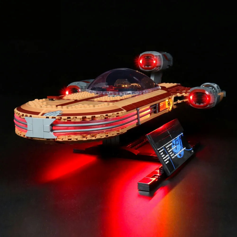Lights Set LED Light Kit For Star Wars 75341 Landspeeder Construction Set Toys - 2