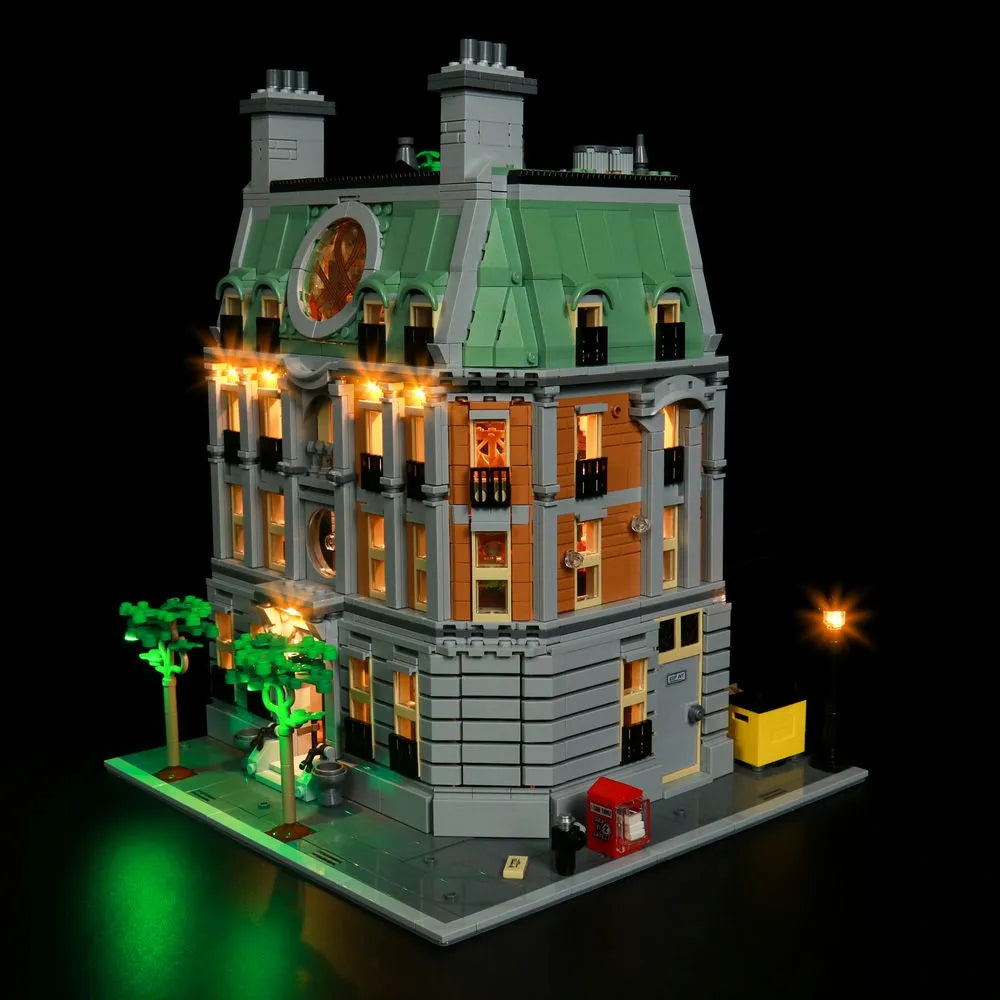 Lights Set LED Light Kit For Super Hero 76218 Sanctum Sanctorum Construction Set Toys - 11