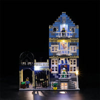 Thumbnail for Lights Set LED Light Set For 10190 Market Street Factory Construction Set Toys - 1