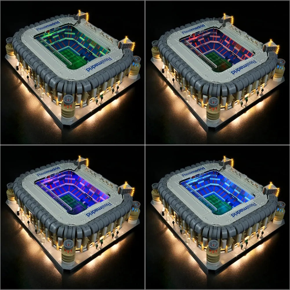 Lights Set LED Light Set For 10299 Real Madrid Santiago Bernabeu Construction Set Toys - 7