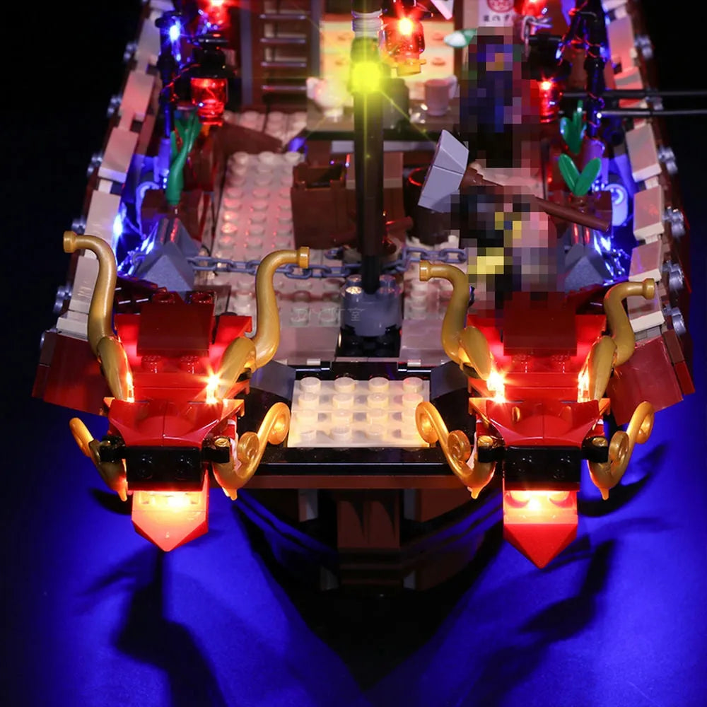 Lights Set LED Light Set For 70618 Destiny Bounty Ship Construction Set Toys - 7