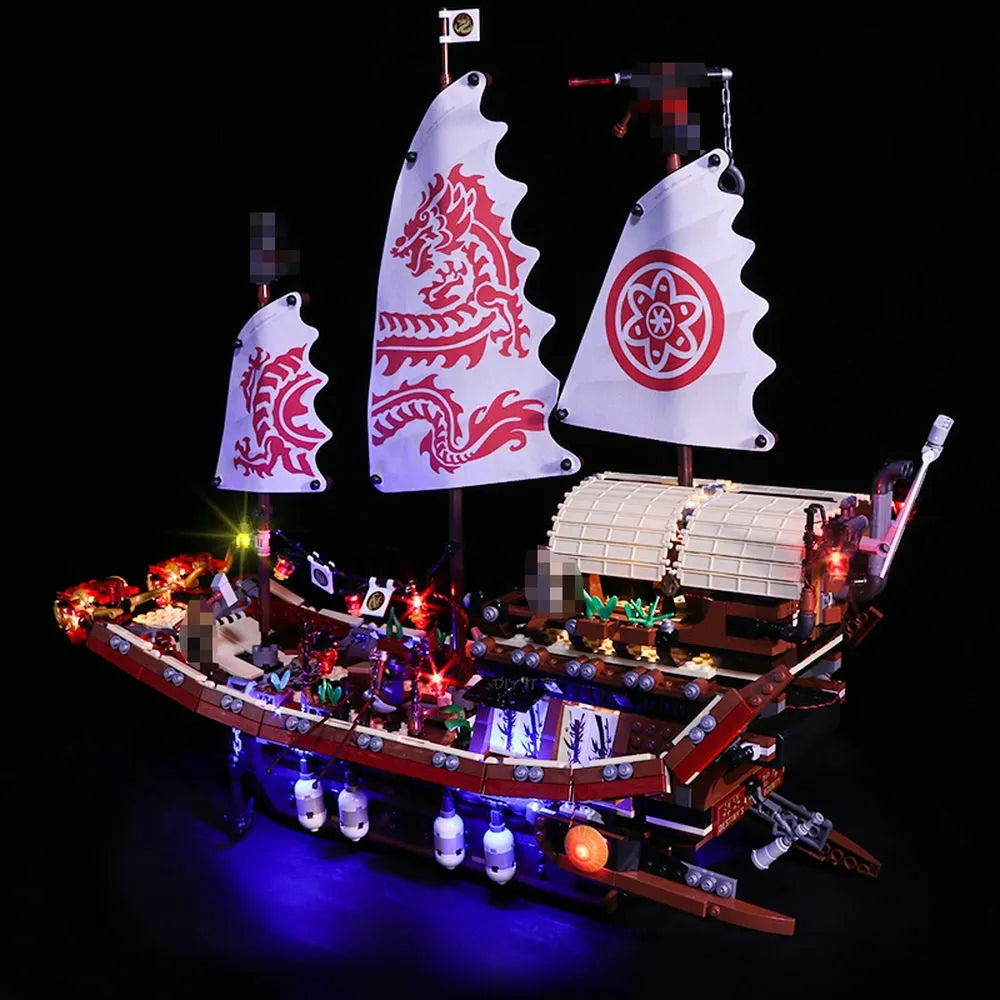 Lights Set LED Light Set For 70618 Destiny Bounty Ship Construction Set Toys - 5