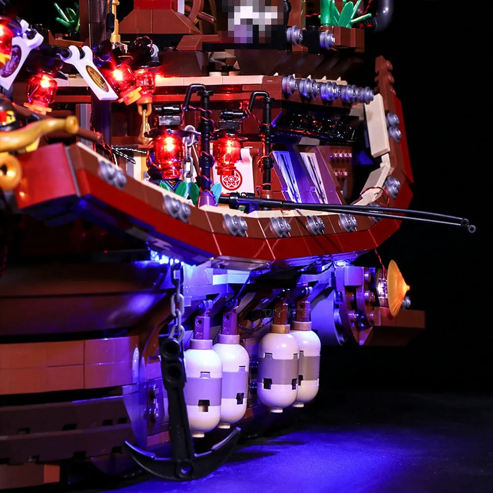 Lights Set LED Light Set For 70618 Destiny Bounty Ship Construction Set Toys - 6