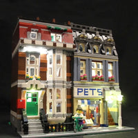 Thumbnail for Lights Set LED Light Set For Creator 10218 Pet Shop Construction Set Toys - 1